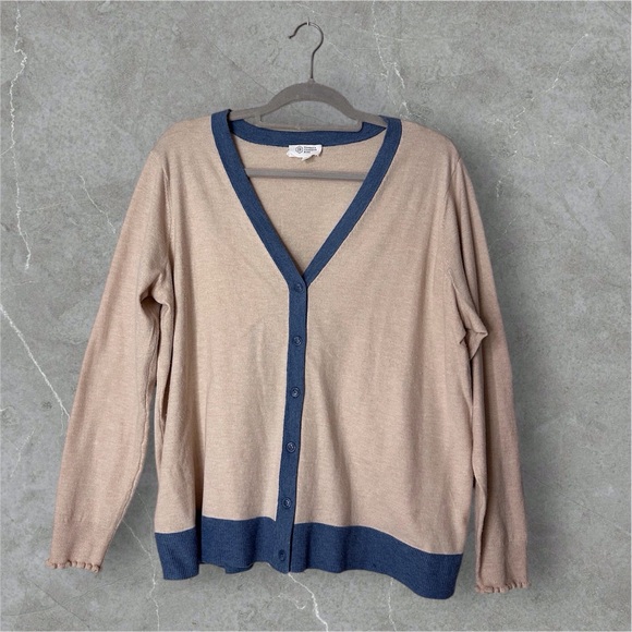 Candace Cameron Bure Surfside button-front cardigan - Picture 1 of 3